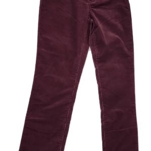 Chico's Women's so slimming corduroy girlfriend ankle jean basic sz 00T/2T